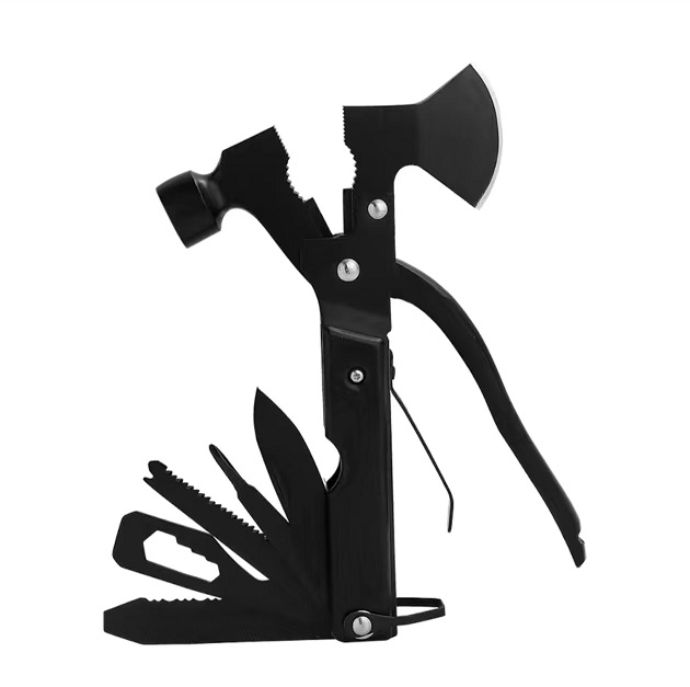 Black handle ax
