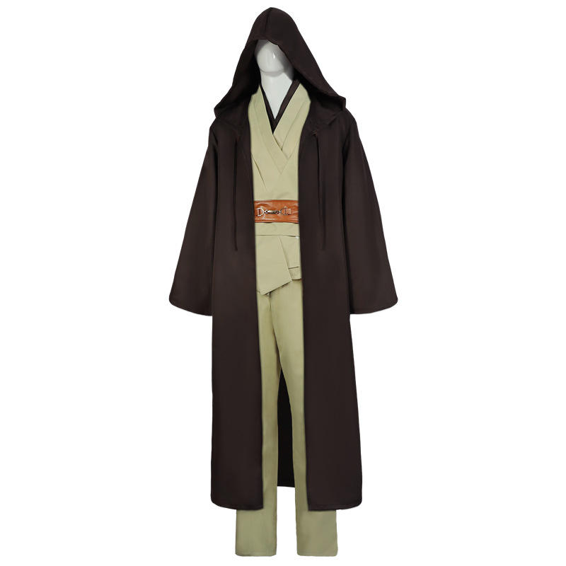 Star Wars Obi-Wan Kenobi cosplay costume, Jedi cloak, Halloween costume