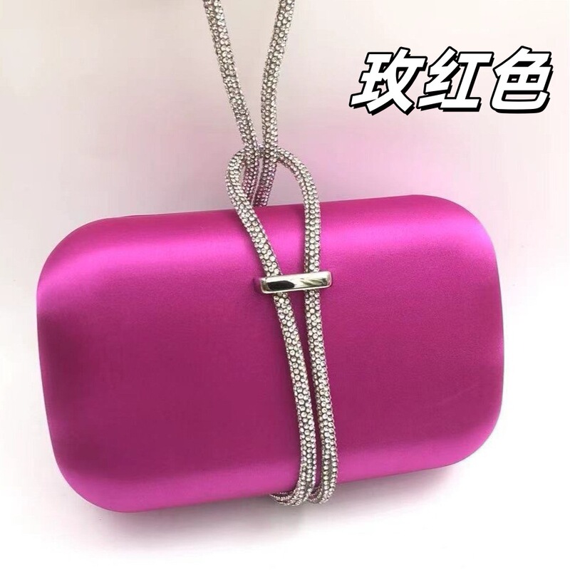 European and American Popular Dinner Bags, Rhinestone Decorative Chain Handbags, Banquet Handbags, Versatile Dress Handbags, Crossbody Bags for Women European and American Popular Dinner Bags, Rhinestone Decorative Chain Handbags, Banquet Handbags, Versatile Dress Handbags, Crossbody Bags for Women