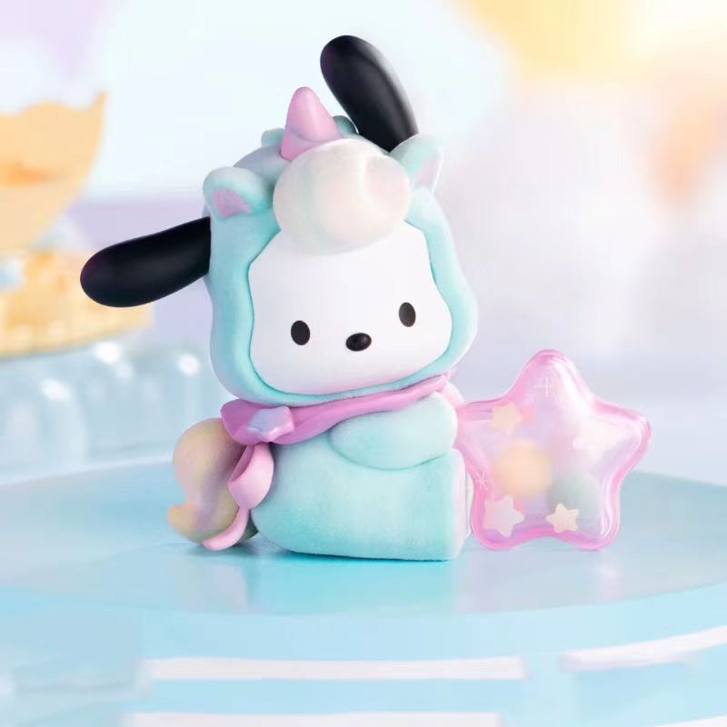サンリオ・クロミ幻楽園シリーズブラインドボックスの手作りは、公仔のテーブルの周りにおもちゃの卸売りをします。|undefined