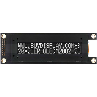Blue 2002 Character OLED Display Module/with Adapter Board and Serial Port for Arduino and Tree Mould