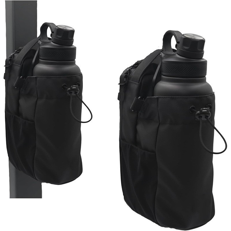 Transfronterizos de fitness bolsa de hervidor de agua de absorción magnética gimnasio deportivo bolsa inclinada almacenar bolso portátil impermeable resistente al desgaste