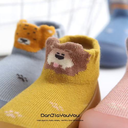Baby learning to walk shoes for 0-4 year old children, children's socks shoes, infant soft soled anti-slip floor shoes, original source
