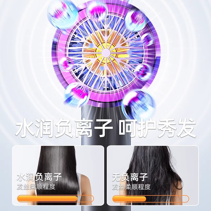 Xiaomi ヘアドライヤー家庭用ハイパワー温冷風学生寮ブルーライトマイナスイオン無害ヘアドライヤー|undefined