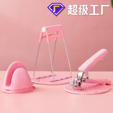 防烫夹取碗夹家用提盘器夹碗器防滑防烫手套砂锅蒸鱼夹子厨房神器