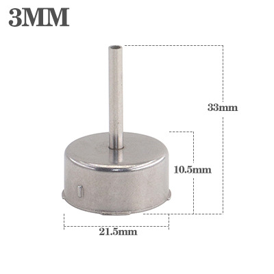 Crack Quick2008 boquilla de pistola de aire caliente 858D 858A 705 861X boquilla de pistola de aire caliente