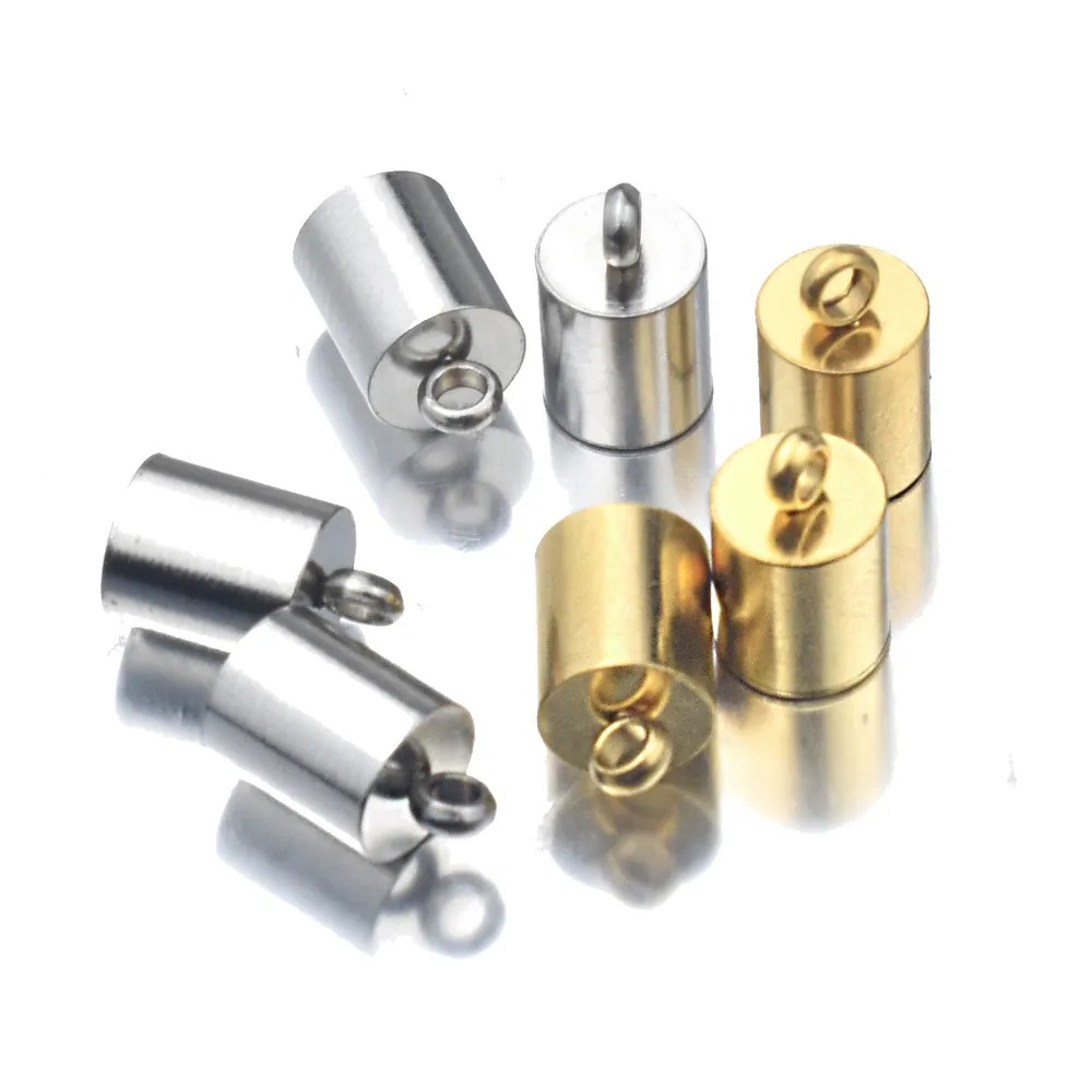 All Seasons Season Plating Design 1 Piece Stainless Steel Solid Color Connection Buckle Simple Style