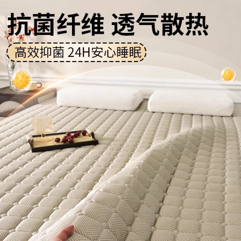 Verano 2025 nuevo estera de verano cubierta de colchón de tatami de doble cara de invierno y verano estera de seda de hielo tapete tapizado