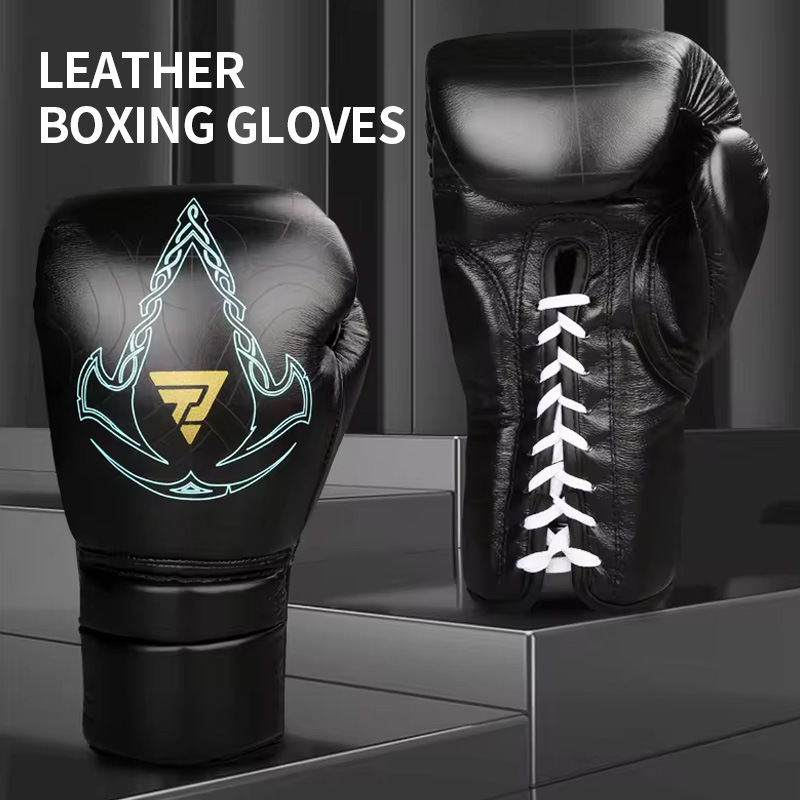ZTTY guantes de boxeo hogar adulto Sanda guantes de boxeo entrenamiento de boxeo tailandés zurriago guantes de boxeo hombres y mujeres guantes de boxeo