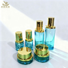 新款椭圆套装瓶30ml-120ml精华液瓶40ml粉底液瓶30/50g膏霜面霜瓶