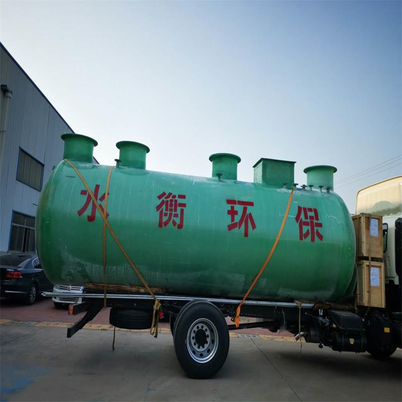 化粪池厂家 环保型玻璃钢化粪池 沉淀池 占地少易操作