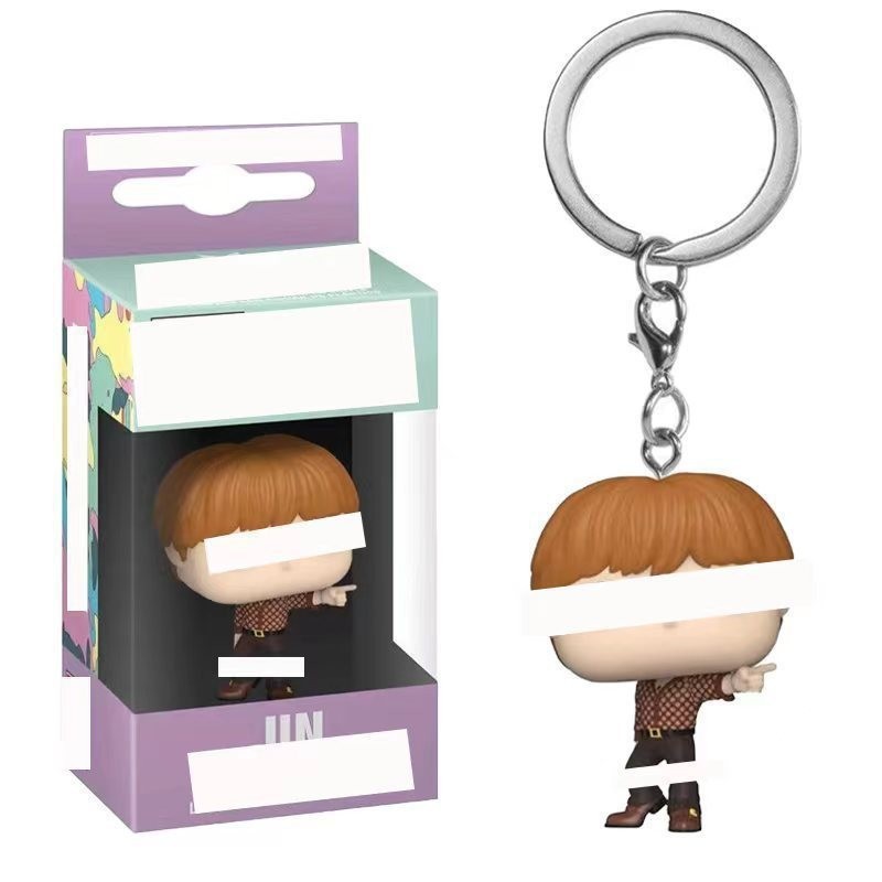 Cartoon cross-border keychain colgante regalo hecho a mano