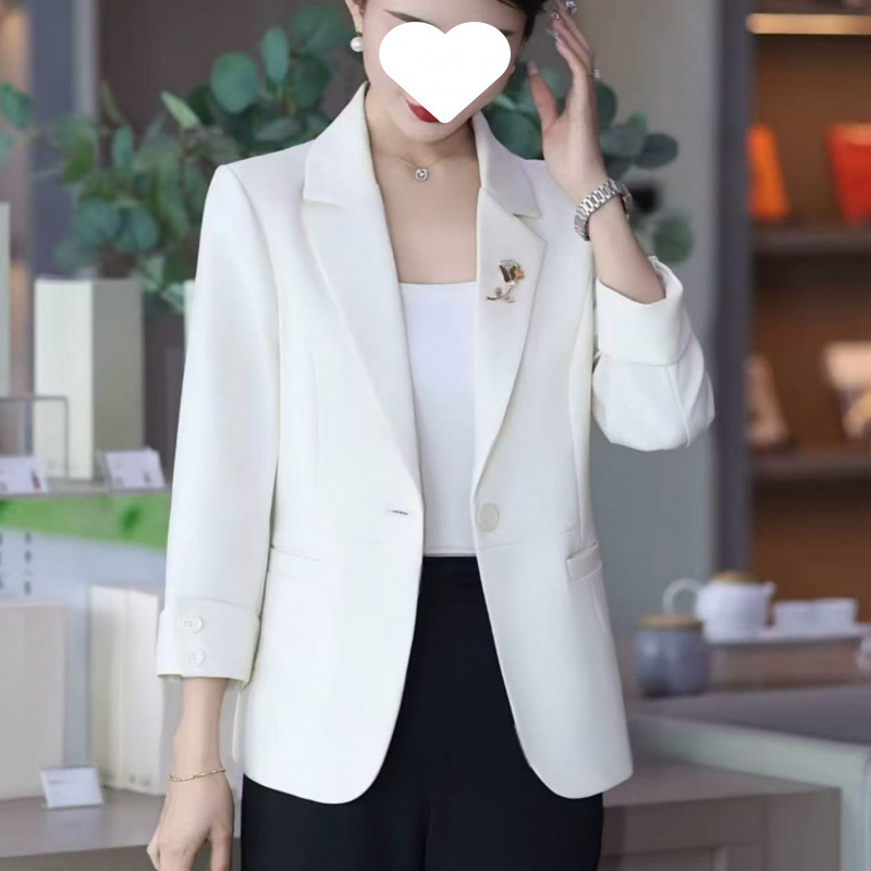2025 春夏の新デザインファッショナブルな気質スーツ女性のファッショナブルな女性の小さなスーツ|undefined