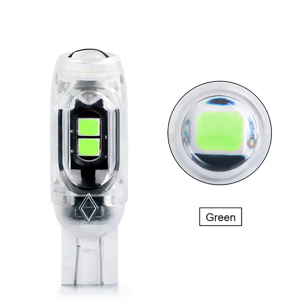 Nuevo T10 3030 5 lámparas de automóvil LED pequeña lámpara de lente de lámpara de automóvil luz de puerta de viaje diario lámpara interior