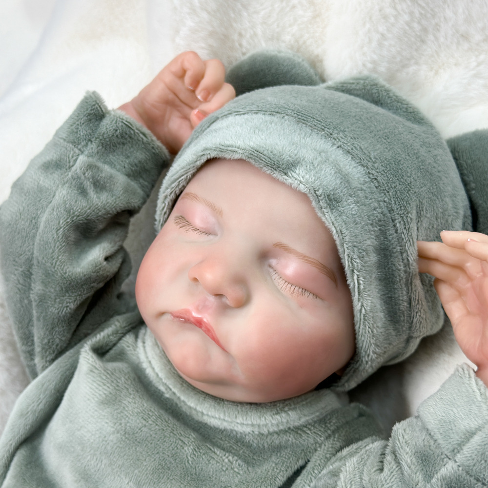 Muñecas hechas a mano de venta caliente, muñecas de comercio exterior para bebés, muñecas rnD17 pulgadas, muñecasollbo en stock transfronterizo