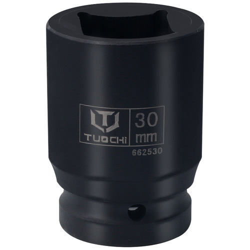 1-inch square wind cannon sleeve corner pneumatic sleeve heavy-duty air-driven sleeve square oil drain wrench head 30mm