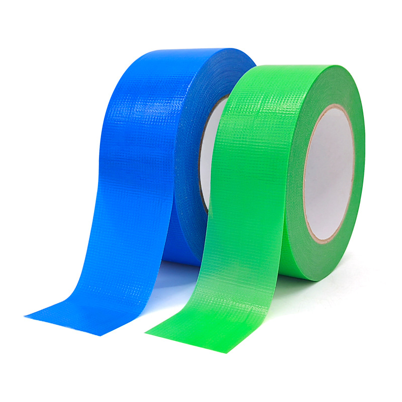 Cintas adhesivas de tela móviles de alta viscosidad resistentes a altas temperaturas y resistentes a rayos ultravioletas para protección de puertas y ventanas de aleación de aluminio