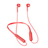 Cross -border new Bluetooth headset hanging neck 5.0 wireless headset neck hanging sports walk headset source manufacturer