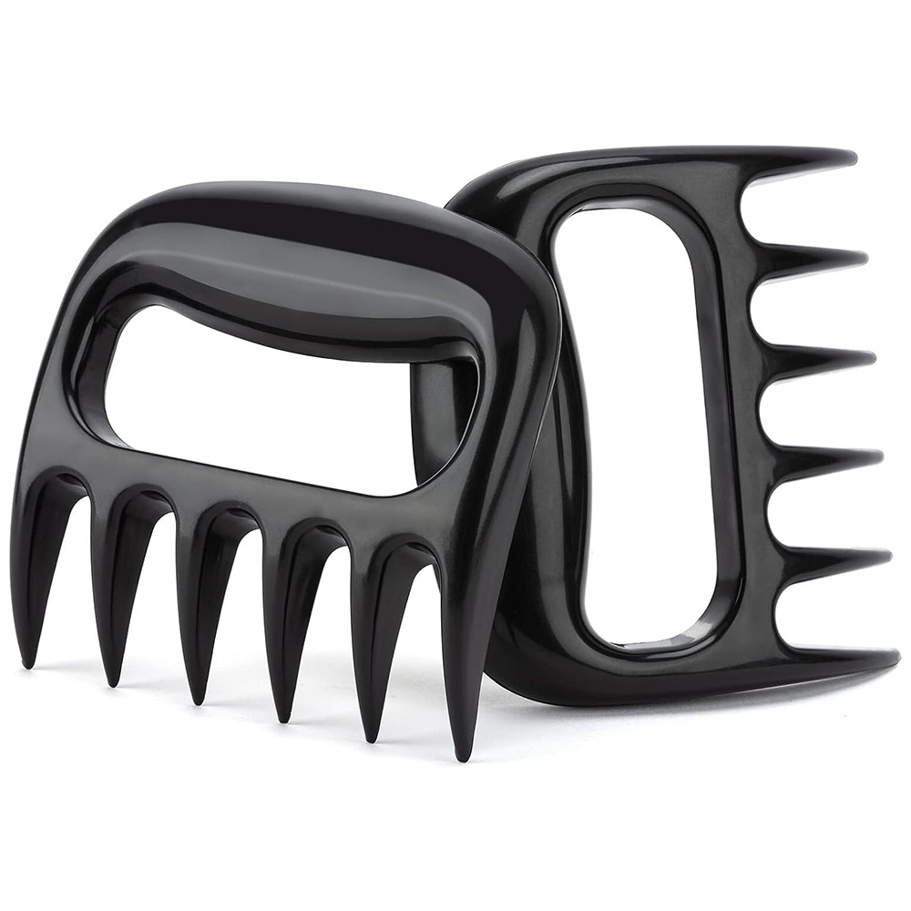 Venta caliente de Amazon, raspador de carne de garra de oso sólido, divisor de barbacoa, aislamiento térmico, anti-escaldado, pata de oso, carne rasgada, punto