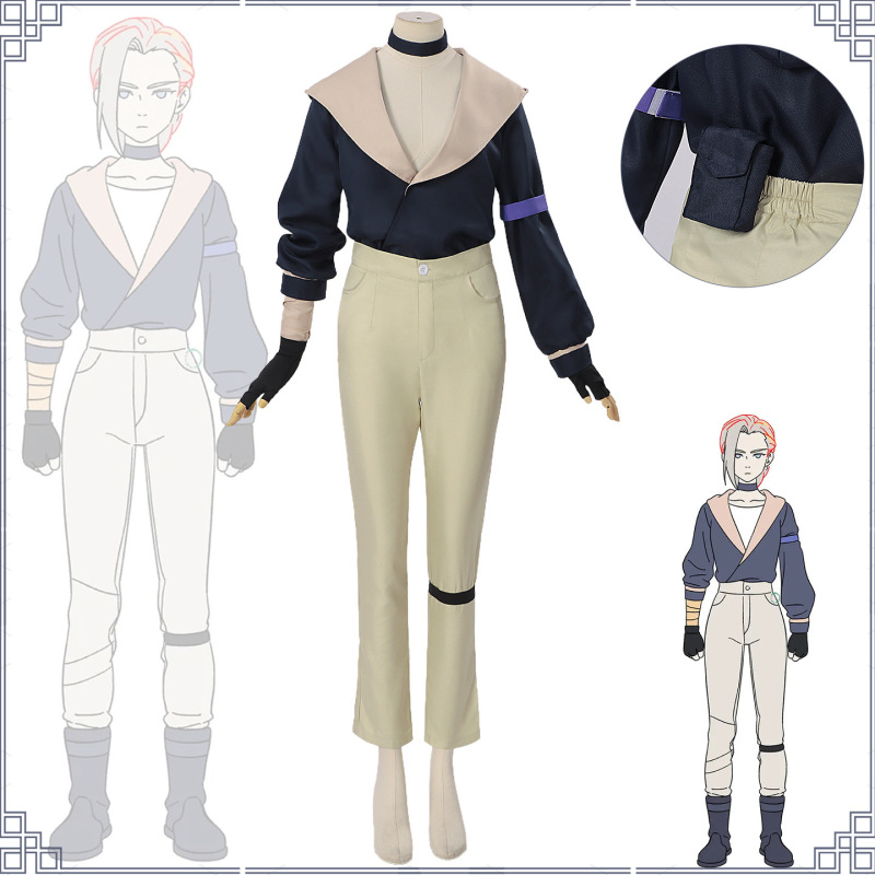 罗小黑战记2 cos服罗小黑 鹿野 无限cosplay动漫二次元服装全套男|undefined