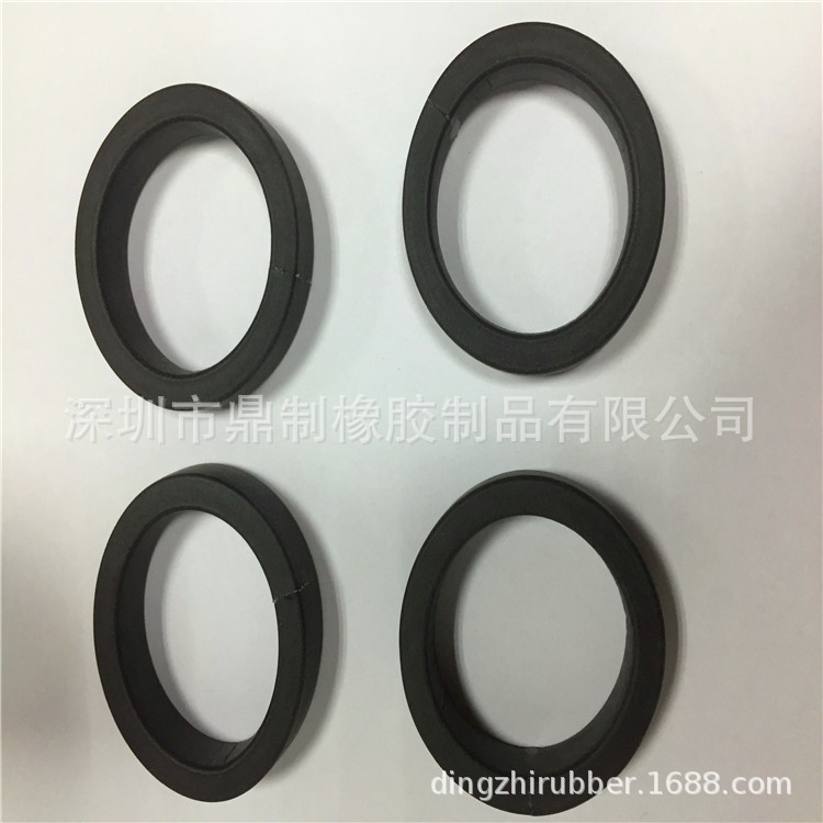 硅胶发泡扁条接圈  粘接密封条