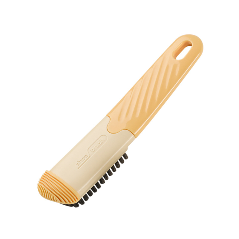 Cepillo de zapato de chocolate, cepillo de ropa, cepillo pequeño de plástico simple para el hogar, cepillo de limpieza de zapatos, cepillo de tablero, zapatos de lana suave multifuncionales