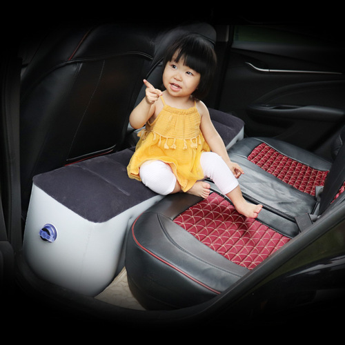 Qianjunlian Hot Selling Car Travel Bed Inflatable Mattress Rear Seat Gap Pad Children's Bed Cushion Automotive Accessories