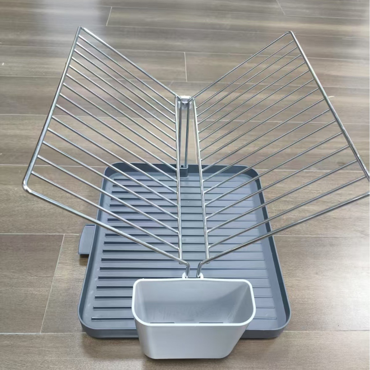 Platos de cocina Rejilla de drenaje de utensilios de almacenamiento de platos Rejilla en capas Platos de acero inoxidable Rejilla de drenaje de escritorio