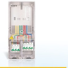 南网三相1户 电能计量表箱透明电表 南网主控三相2户 A主控