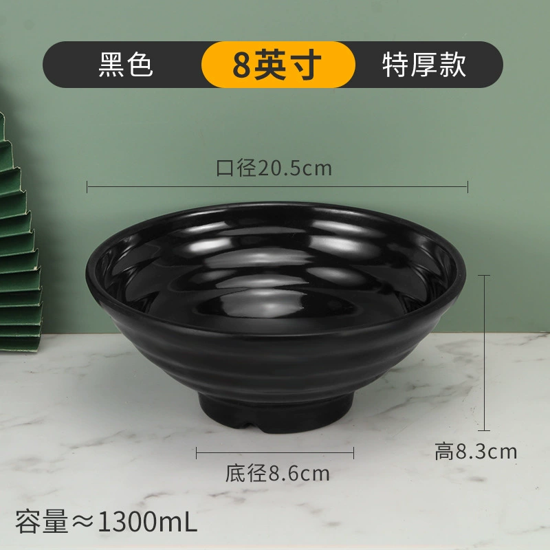 Shatterproof Plastic Soup Bowl, Commercial Grade, Thick Durable 15.5 cm (6") Options