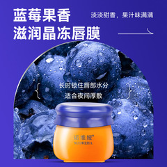 Novia moisturizing Vaseline honey pot lip mask, light care for lips, moisturizing and anti-dry fruity cracked lip gloss