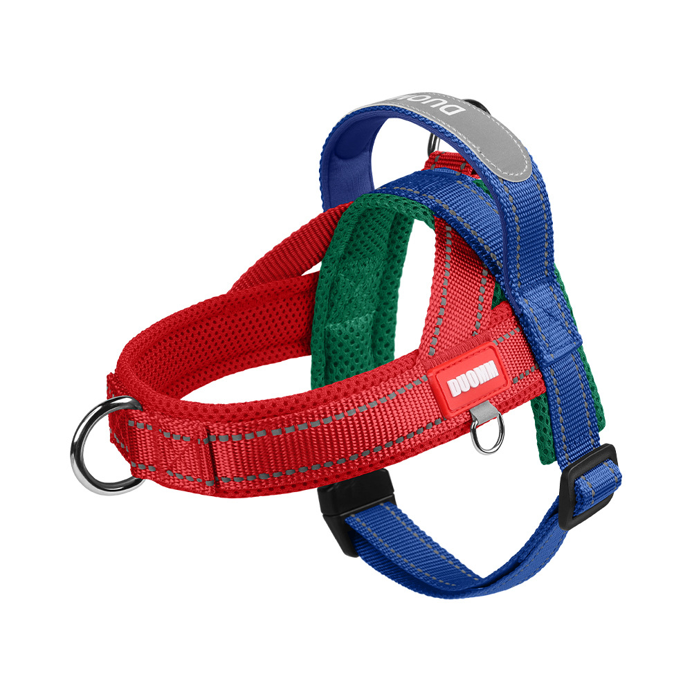 New Dog Leash Pet Saddle Harness Explosion Proof Bichon Frise Puppy Harness Outdoor_voghion.com