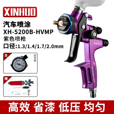 Sheet Metal Spray Repair sheet metal furniture spray gun - purple-13mm-diameter-with-pressure-gauge