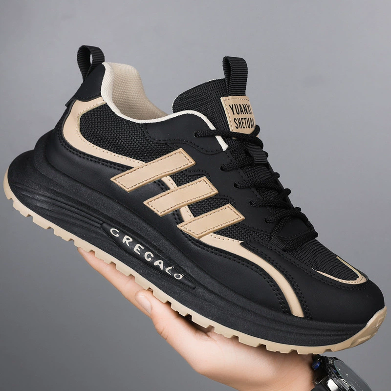 Мужская обувь Весна Летняя дышащая сетчатая обувь легкая и удобная мягкая подошва спортивная повседневная обувь