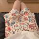 Summer Cartoon Pajama Pants Women's Casual Loose Shorts Summer Outer Wearing New Style Small New Home Pants Snoopy