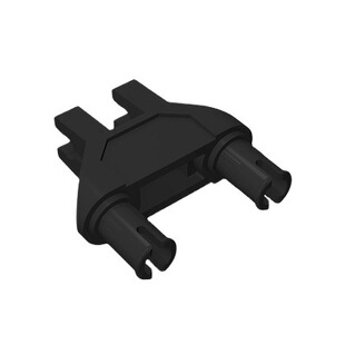 [50G minimum order] MOC building blocks are compatible with Lego 47994 parts 1x 3 triangle connector with 2 bolts 19159