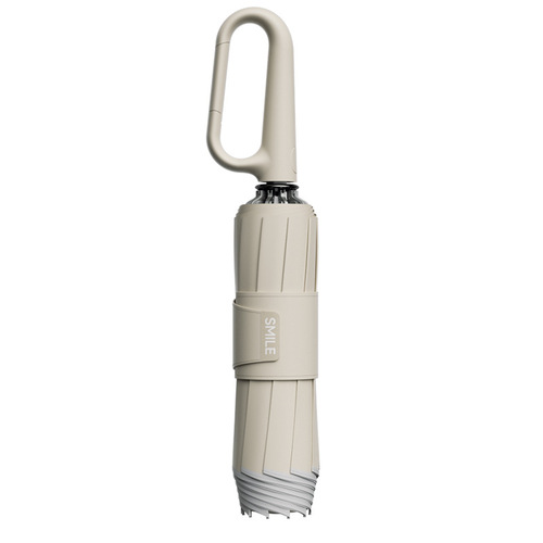 Left buckle reverse automatic umbrella, storm-resistant umbrella, enlarged, thickened and reinforced, reflective at night, men's folding umbrella