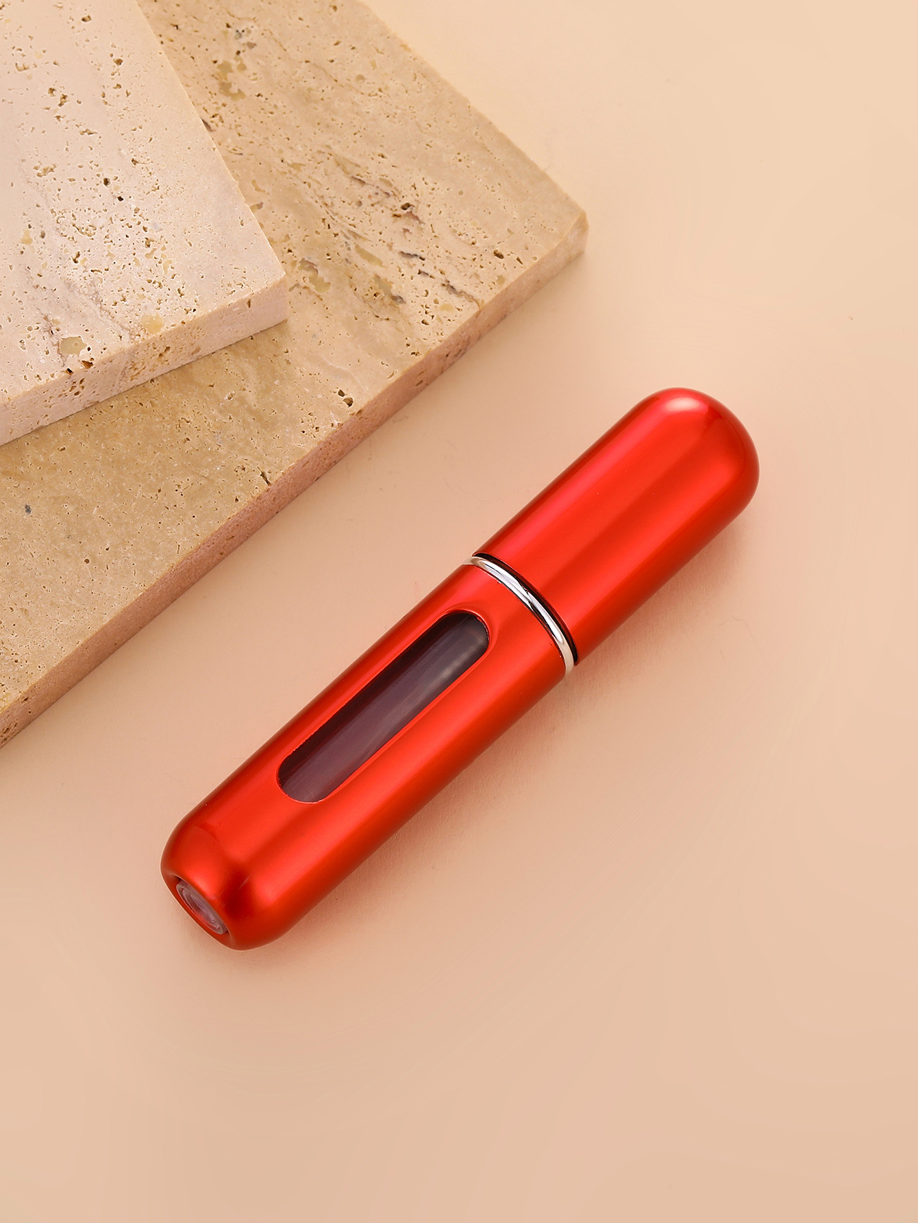 5ml de carga directa inferior perfume sub-botella portátil tipo empuje muestra de aerosol de aluminio botella vacía mini niebla fina sub-embalaje artefacto