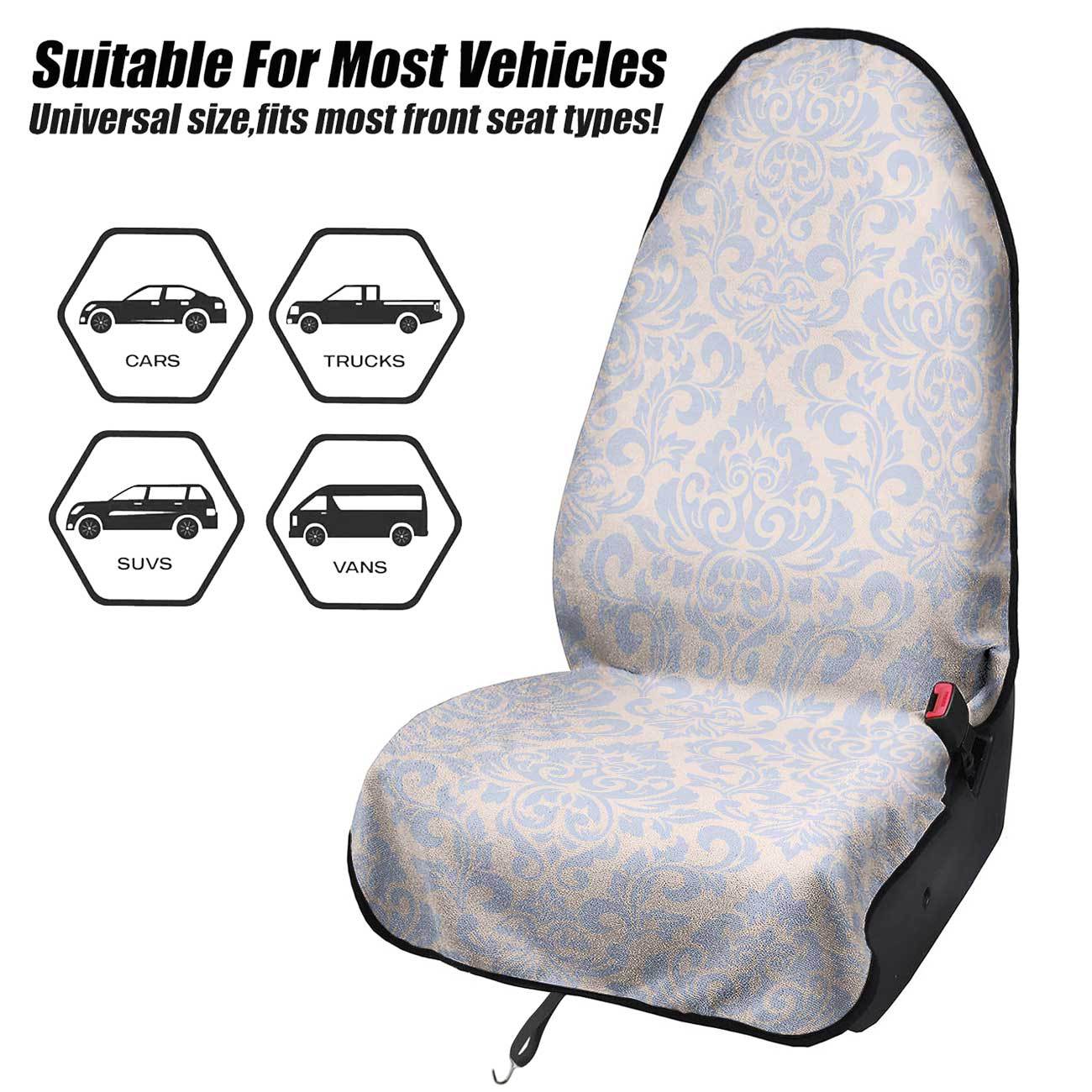 Car seat towel cover, front seat protector, suitable for gym and exercise, universal for all seasons, car use 169