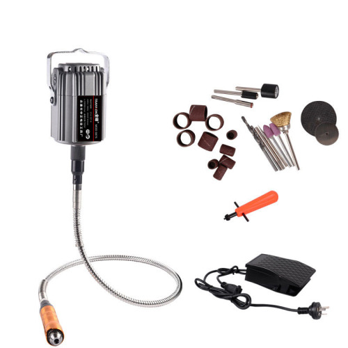 Full-fledged high-power hanging grinder jade carving machine grinding electric wood carving root carving jade carving knife  carving 