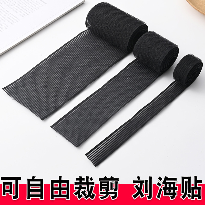 One meter extended sticky hair bangs sticker magic Korean women…