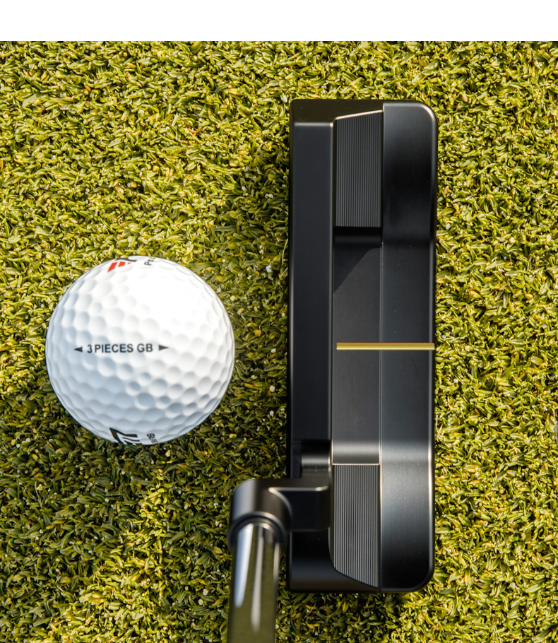 Gậy putter golf PGM-20TH trọng tâm thấp, dung sai cao, dành cho tập luyện — 【Trục thép 950】Gậy putter đen vàng (tặng bao đầu gậy) TUG088 chi tiết 3