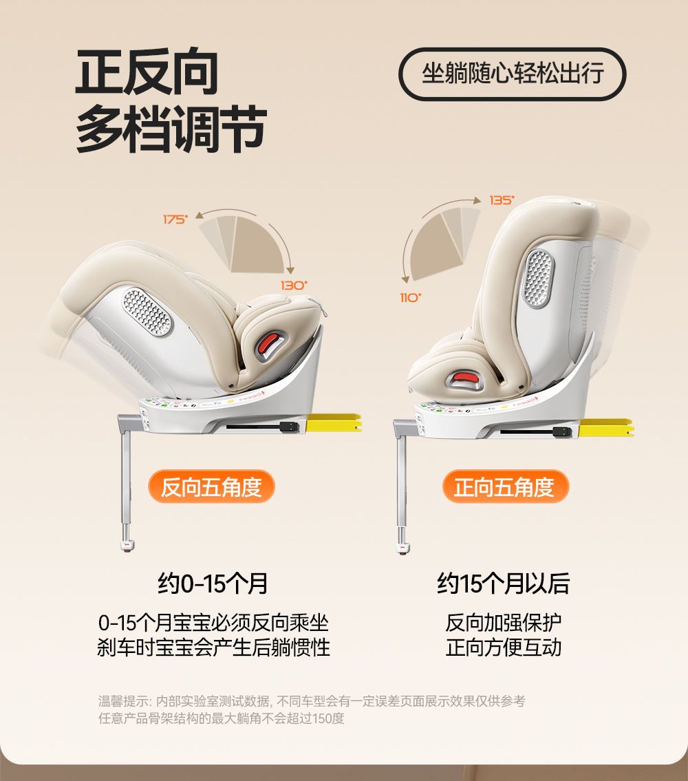 German Kids Safety Seat for Cars, Baby Car-Mounted Portable Kids Safety Seat, Lying and Hugging Type