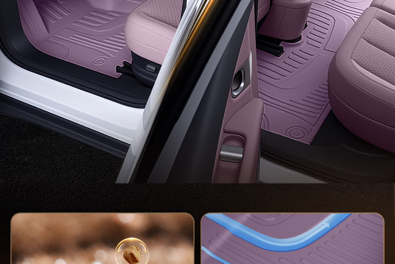 Suitable for Nio Firefly Floor Mats Tpe2025 New Car Interior Accessories Modification Supplies Carpet Collection