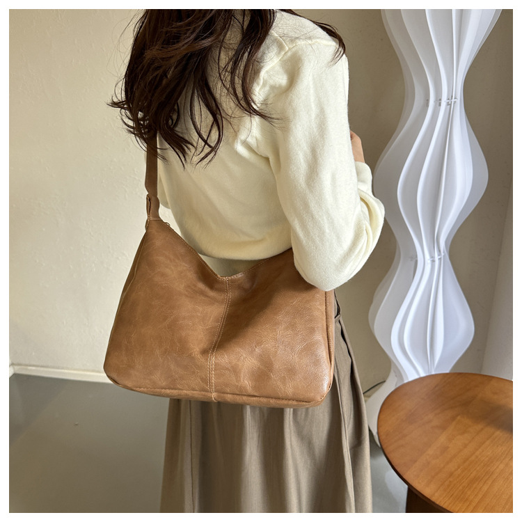 PU Große Kapazität Damen Tote Beliebte Mode Schulter Umhängetasche_voghion.com