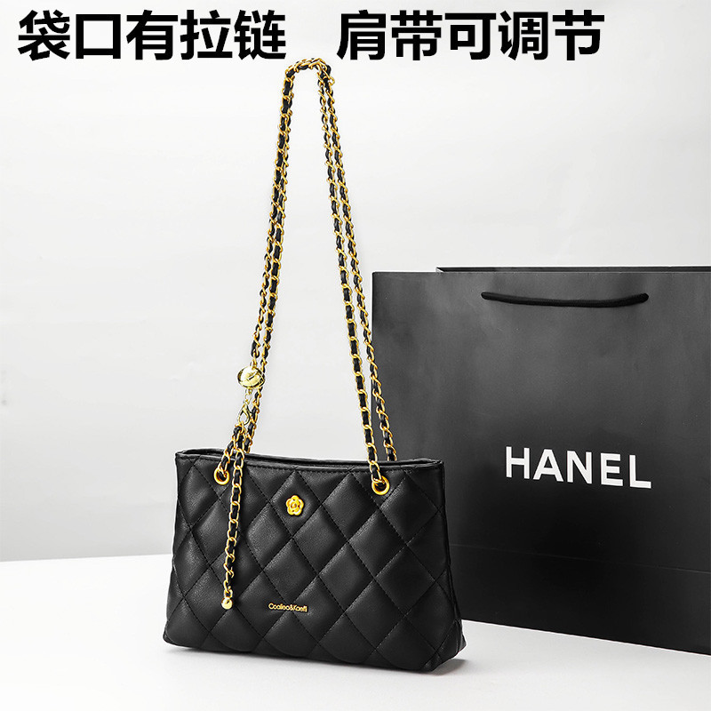 25-Year Chain Crossbody Small Chanel-Style Shoulder Bag, Large Capacity Luxury Brand New Bag, Lazy Style Commuter Underarm Bag