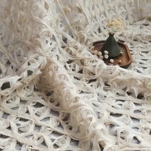 EG-1901036  盘绳盘带绣花  3D绣花 立体绣花  雪纺盘绳镂空绣