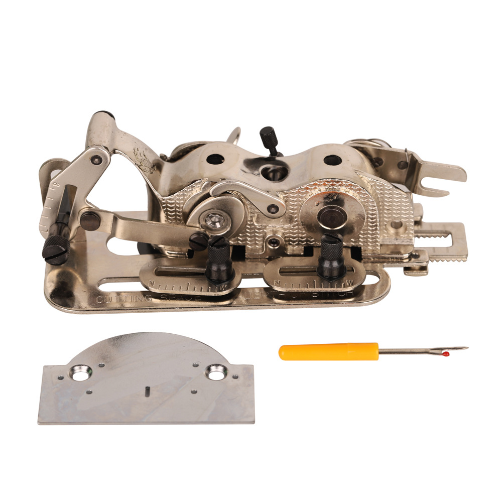 Corona marca plana de coser máquina del hogar del coche automático botón de bloqueo Dispositivo de agujero Botón de máquina de coser ojo