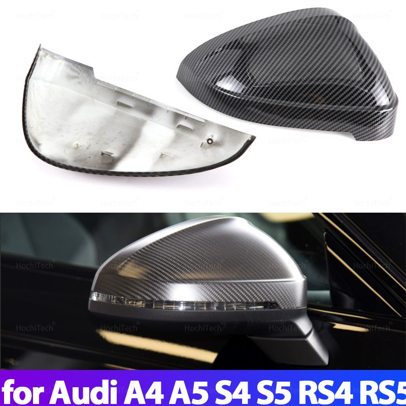 Совпадающее с Audi A4 S4 RS4 A5 S5 RS5 B9 материал карбоновый узор замены корпуса зеркала