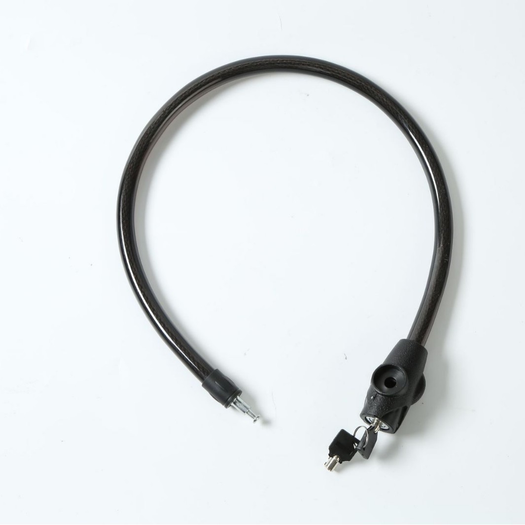 Candado de Cable de Acero Antirrobo con Llave para Bicicleta de Montaña image 4